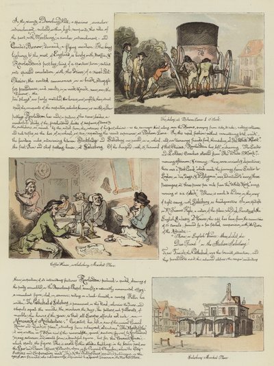 Rowlandsons Tour in einer Postkutsche, 1782 von Thomas Rowlandson