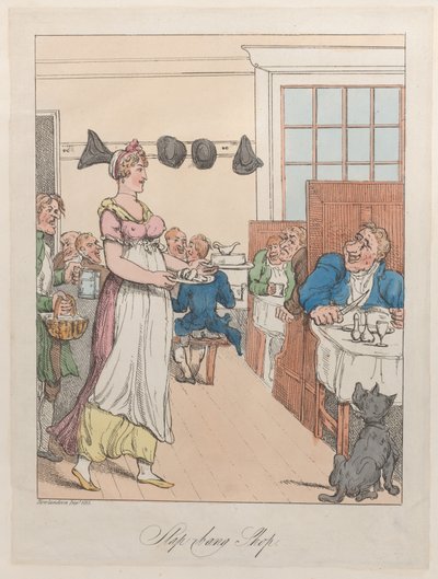 Slap-Bang-Laden von Thomas Rowlandson