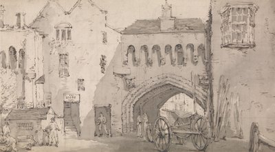 Southampton, das Watergate und Globe Inn von Thomas Rowlandson