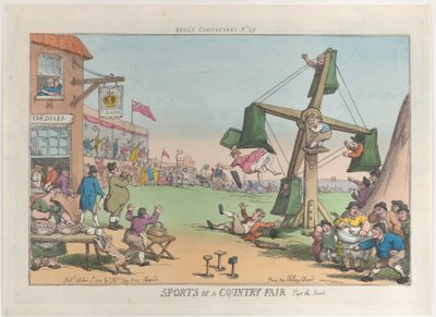 Sportarten eines Jahrmarkts, Teil der Zweite, 5. Oktober 1810 von Thomas Rowlandson