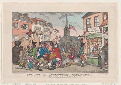 Die Kunst des geschickten Quälens, 8. Februar 1808 von Thomas Rowlandson