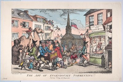 Die Kunst des geschickten Quälens von Thomas Rowlandson