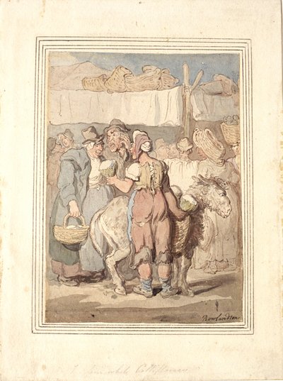 Der feine weiße Blumenkohl von Thomas Rowlandson