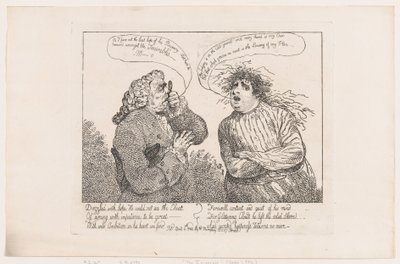 Der Unheilbare von Thomas Rowlandson