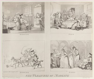 Die Freuden von Margate von Thomas Rowlandson