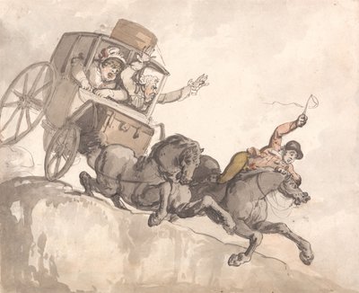 Die durchgehende Kutsche von Thomas Rowlandson