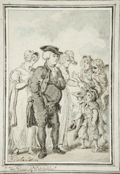 Der Pfarrer von Wakefield von Thomas Rowlandson