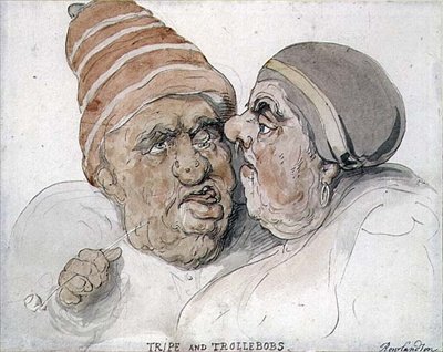 Tripe und Trollebobs von Thomas Rowlandson