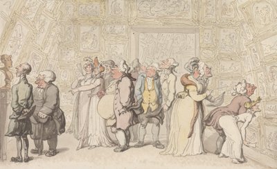 Besichtigung in der Royal Academy von Thomas Rowlandson