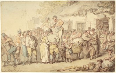 Dorffest von Thomas Rowlandson