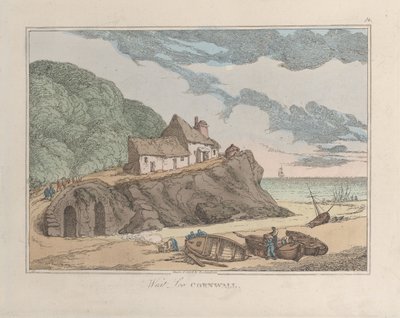 West Loo, Cornwall von Thomas Rowlandson