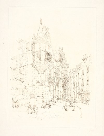 Hotel de Sens, Paris von Thomas Shotter Boys