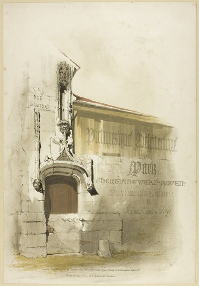 Malerische Architektur in Paris, Gent, Antwerpen, Touen, etc. von Thomas Shotter Boys