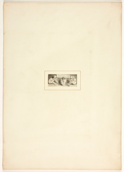 Studie für eine Tafel aus „The Task“ von Thomas Stothard
