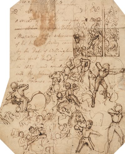 Studie für den Wellington-Schild von Thomas Stothard