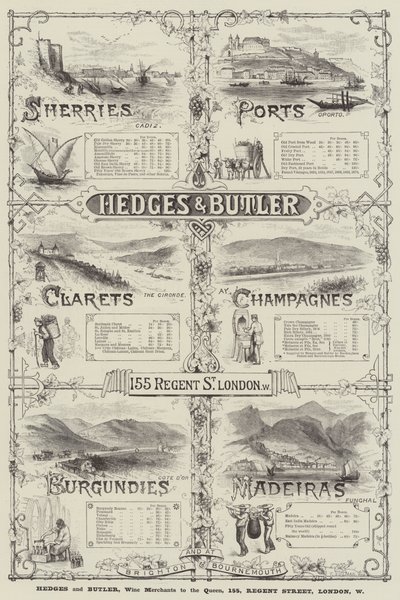 Werbung, Hedges und Butler von Thomas Sulman