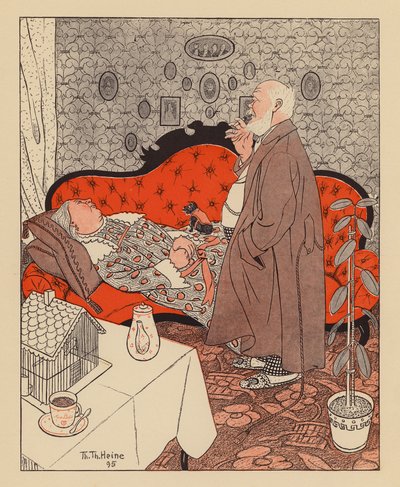 Ruhestandspaar von Thomas Theodor Heine