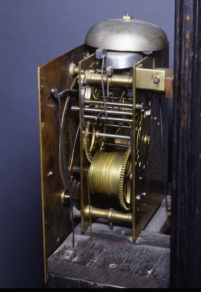 Detail einer Charles II römischen Schlaguhr, 1675 von Thomas Tompion