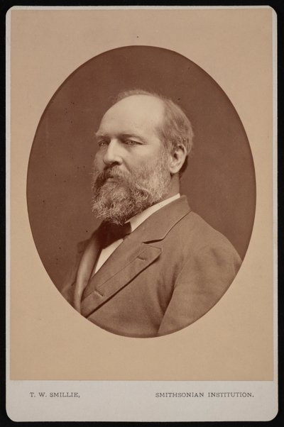 Porträt von James Abram Garfield 1831-1881, Juni 1880 von Thomas William Smillie
