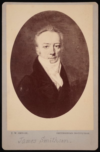 Porträt von James Smithson 1765-1829 von Thomas William Smillie