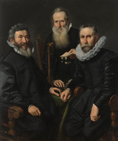 Gruppenporträt eines unbekannten Vorstands von Thomas de Keyser