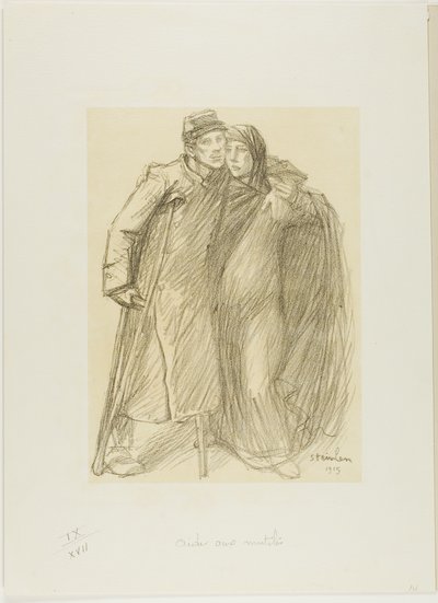 Den Verwundeten helfen von Théophile Alexandre Pierre Steinlen