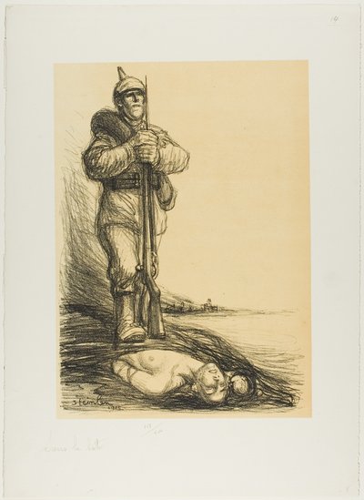Unter dem Stiefel von Théophile Alexandre Pierre Steinlen