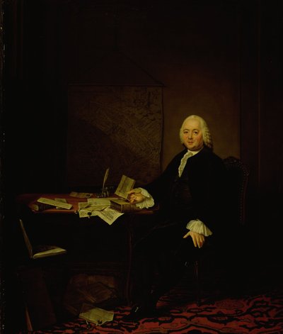 Porträt von Jan Wagenaar von Tibout Regters
