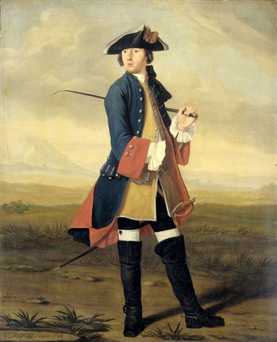Porträt von Ludolf Backhuysen II von Tibout Regters