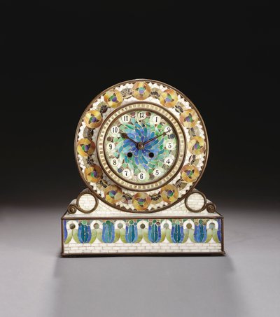 Favrile Mosaik Kaminuhr von Tiffany and Company