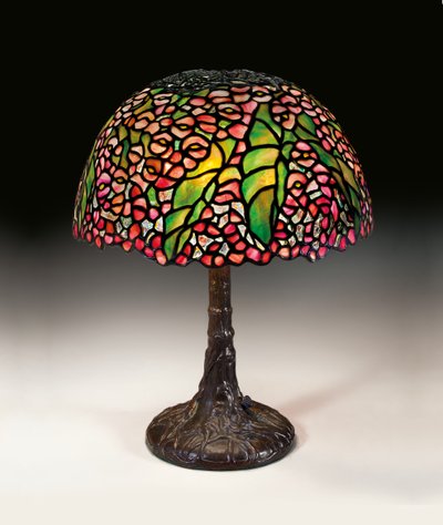 Pony-Begonien-Tischlampe, ca. 1910 von Tiffany and Company