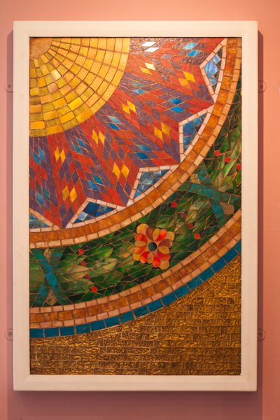 Muster-Mosaiktafel für das Farwell Building, Detroit, 1915 von Tiffany and Company Tiffany and Company