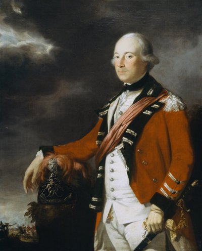 Porträt eines Offiziers des 15. Dragonerregiments, ca. 1768 von Tilly Kettle