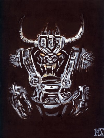 Bedrohliches Robotermonster von Tim Hoinkis