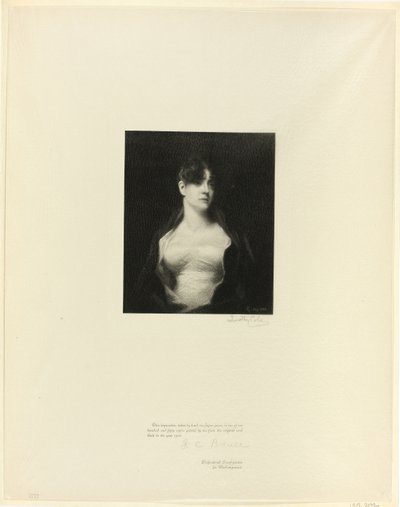 Mrs. R. Scott Moncrieff, aus Old English Masters von Timothy Cole