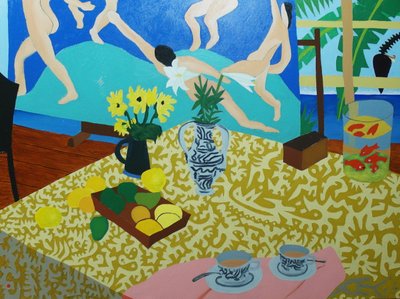Tee mit Matisse von Timothy Nathan Joel