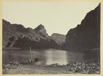 Black Canyon, Colorado River, von Camp 8, Blick nach oben von Timothy O