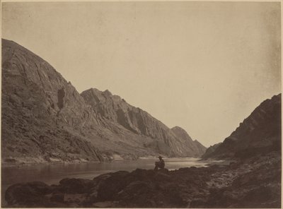 Eisberg-Canyon, Colorado River, Blick nach oben von Timothy O