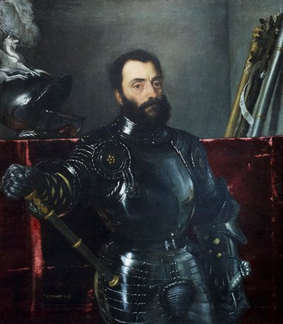 Porträt von Francesco Maria I della Rovere von Titian (c.1488 1576)