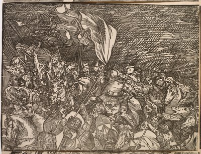 Die Untertauchen der Armee des Pharaos im Roten Meer von Titian