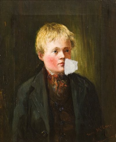 Porträt eines Jungen von Tom McEwan