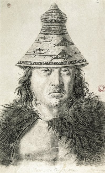 Tlupanamabu, Häuptling der Nutka-Insel (Nootka Island) von Tomas Suria