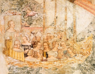 Segeln nach Rom (Detail) von Tomaso da (late 15th century) Modena