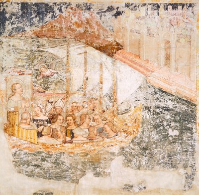 Segeln nach Rom (Detail) von Tomaso da (late 15th century) Modena