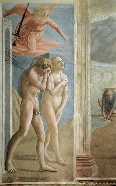 Vertreibung aus dem Garten Eden (La cacciata) von Tommaso Masaccio