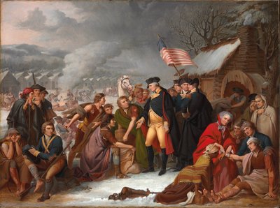 George Washington in Valley Forge, Vorstudie, 1854 von Tompkins Harrison Matteson