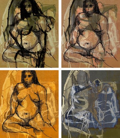Carla x 4 von Tore Bahnson