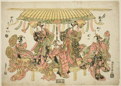 Unterhalter von Torii Kiyomitsu I