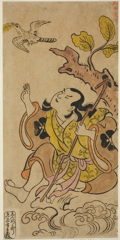 Der Schauspieler Bando Matakuro I von Torii Kiyonobu I