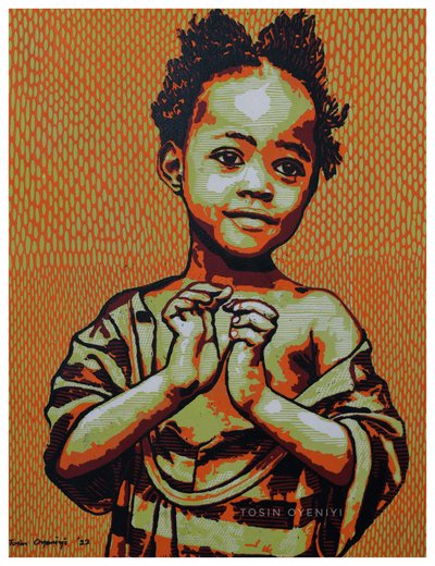 Gebet des unschuldigen Kindes von Tosin Oyeniyi